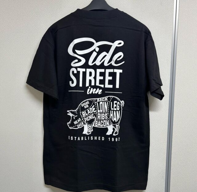 Side street inn T-shirt.  Coming soon.  ハワイの人気ローカルレストラン　サイドストリートインのTシャツ近日アップします。#maikaisouvenirstore #souvenir #localgrinds #sidestreetinn